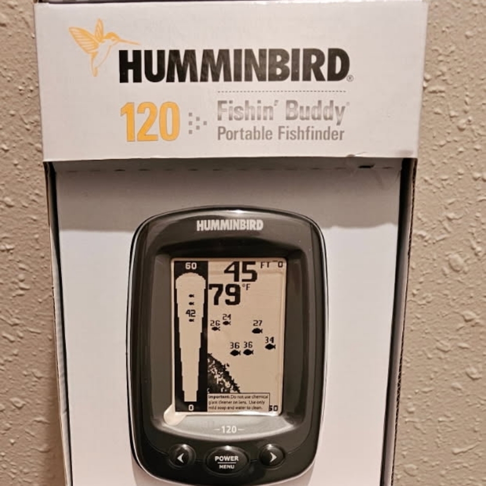 Hummingbird Fishin' Buddy 120 Portable Fishfinder - Black